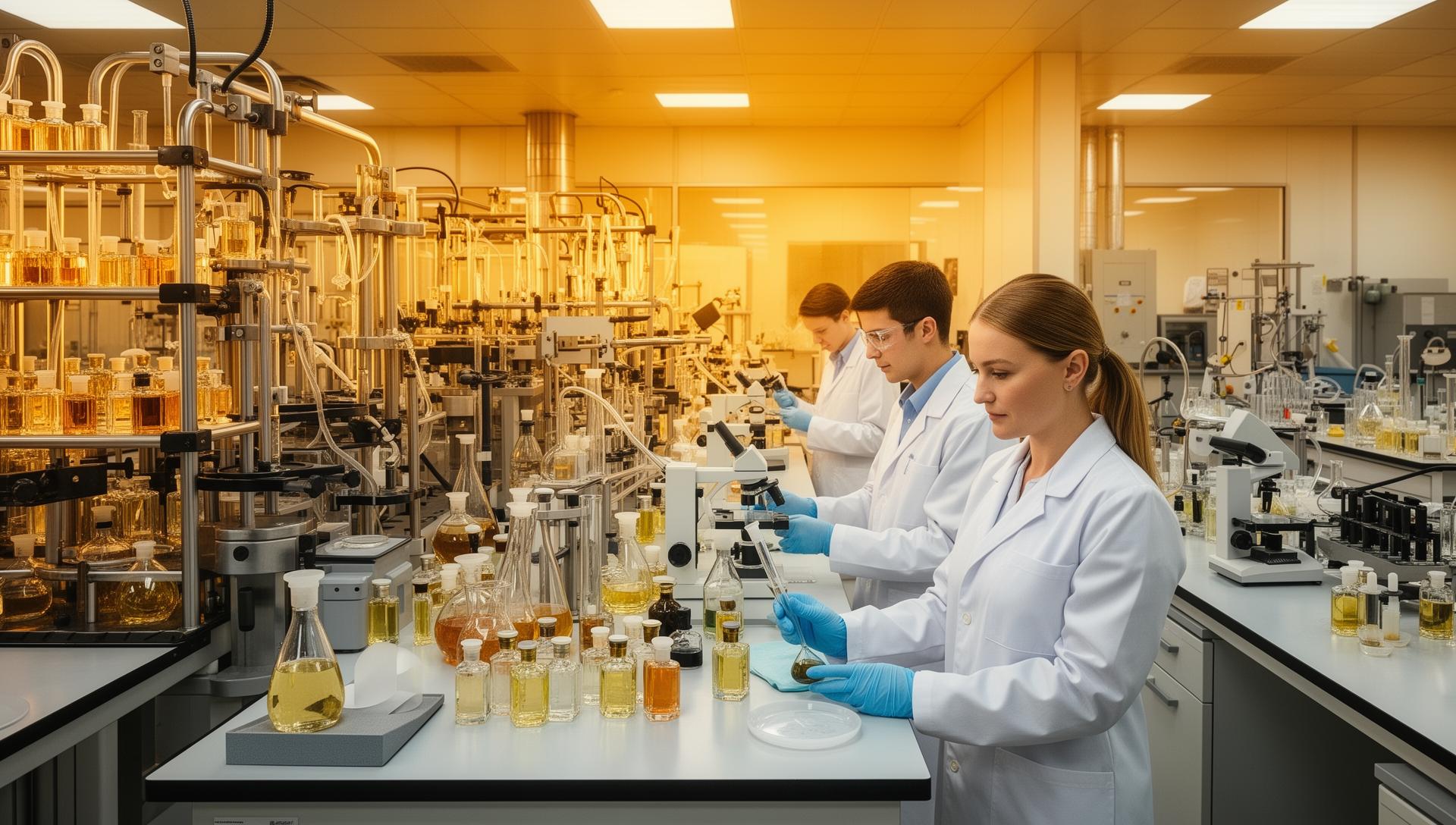 Perfumes Ouud Factory production facility in Ajman